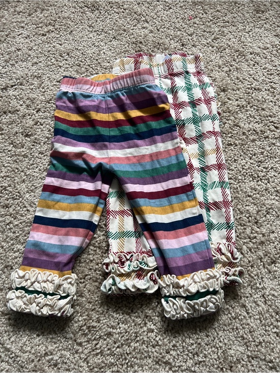 Ruffle Butts Other - Ruffle Butts Pants 2 Pairs 6-12M